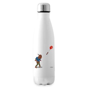 Horreur Halloween Zombie - Bouteille isotherme - blanc - Droite