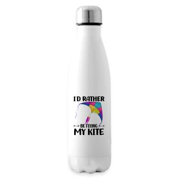 Drachen steigen lassen - Isolierflasche - Weiß - Rechts