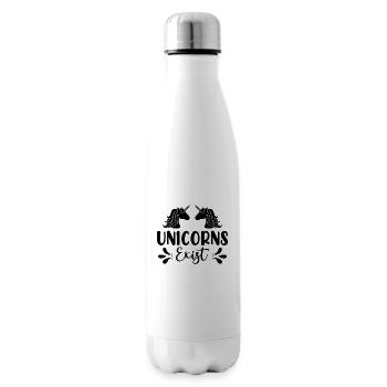 Unicorns exist Unicorn - Insulated Water Bottle - white - Right