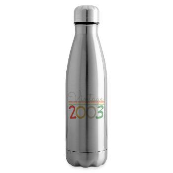 Vintage 2003 - Insulated Water Bottle - silver - Right