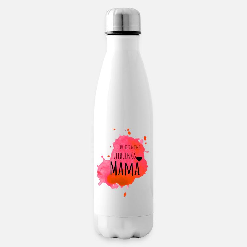 Lieblings Mama - Isolierflasche - Weiß
