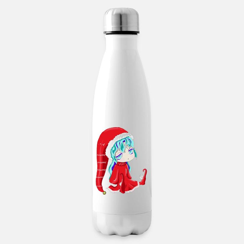 Chibi Noel der Gute - Isolierflasche - Weiß