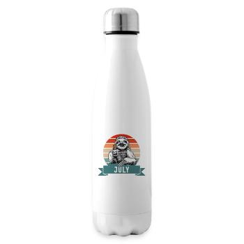 Legends Were Born In July 1932 Sloth Sloth - Insulated Water Bottle - white - Right