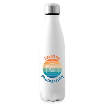 Gerettet durch Fotografie - Isolierflasche - Weiß - Rechts