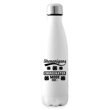 Mode coordinateur des manigances le jour de la Saint-Patrick - Bouteille isotherme - blanc - Droite