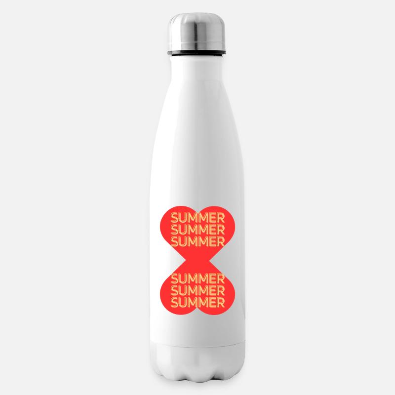summer - Isolierflasche - Weiß