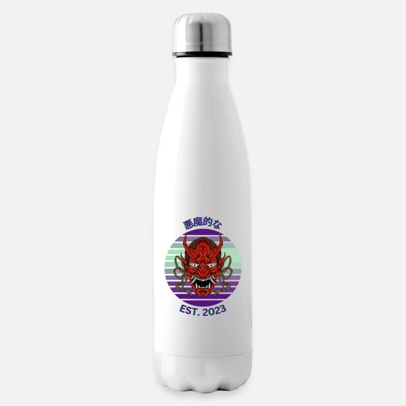 Purple Demon - Isolierflasche - Weiß