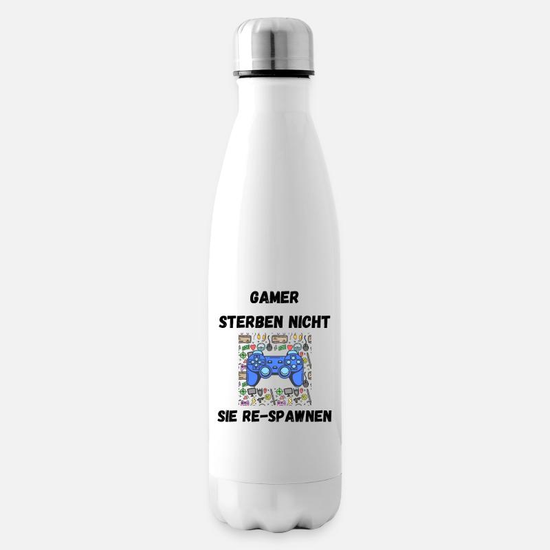 Gaming - Isolierflasche - Weiß