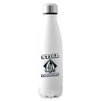 Still Looking Arrowhead Collecting Hunting Tips - Insulated Water Bottle - white - Right