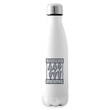 Let's Go To The Point Arrowhead Hunter - Insulated Water Bottle - white - Right
