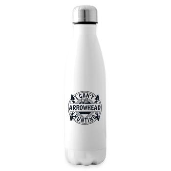 I Can't I'm Arrowhead Hunting Arrowhead Hunter - Insulated Water Bottle - white - Right