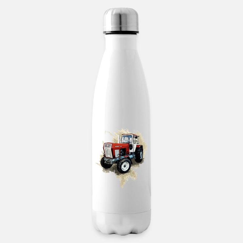 Fortschritt Traktor ZT 300 - Isolierflasche - Weiß