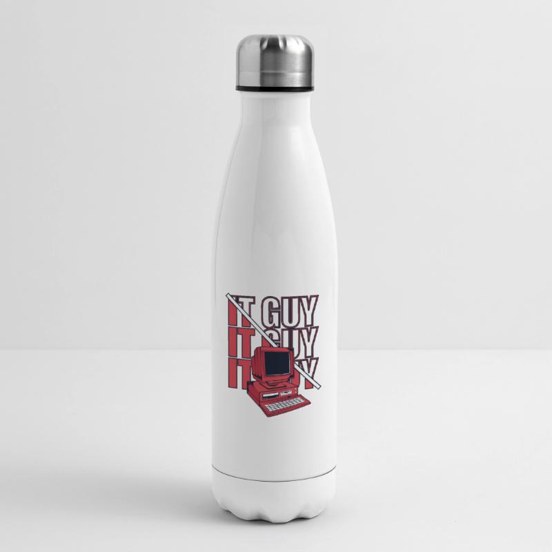 IT Guy Computer Scientist Admin IT Operations Administrator Insulated Water Bottle