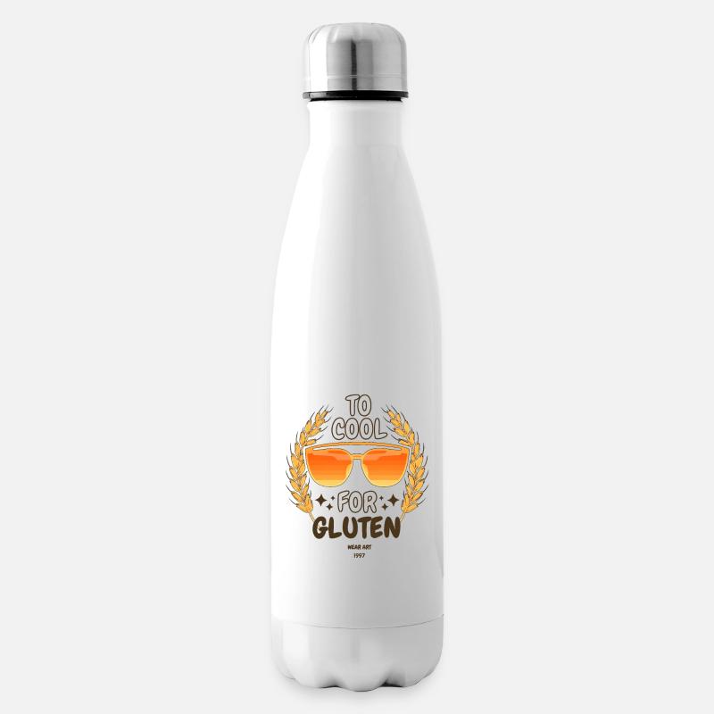 Pour refroidir pour le gluten - Bouteille isotherme - blanc