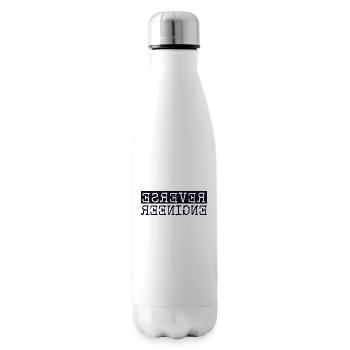 Développeur d’ingénieurs logiciels de rétro-ingénierie - Bouteille isotherme - blanc - Droite