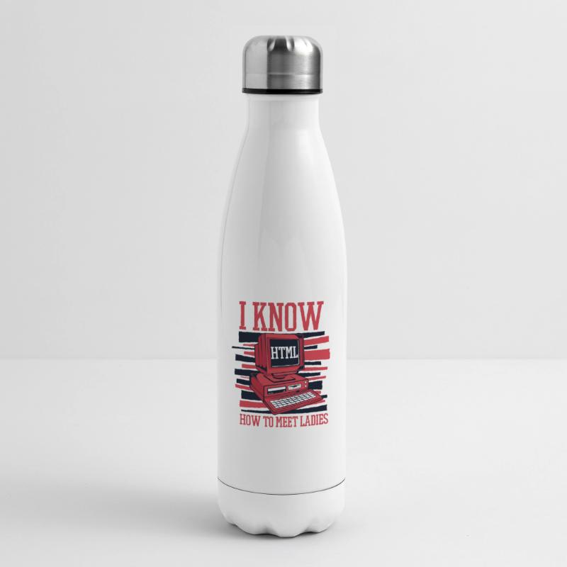 Je sais chaud pour rencontrer des dames Developer Coder Bouteille isotherme