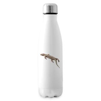 Waran - Reptil - Nil-Waran - Reptilien in Afrika - Isolierflasche - Weiß - Rechts