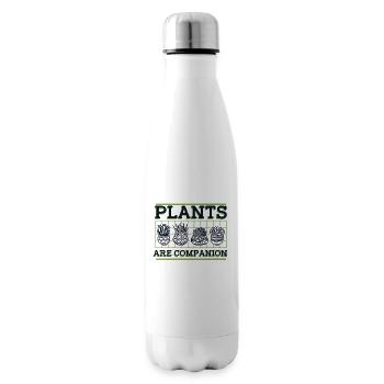 Plants Are Companion Allotment Garden Allotment Garden - Insulated Water Bottle - white - Right
