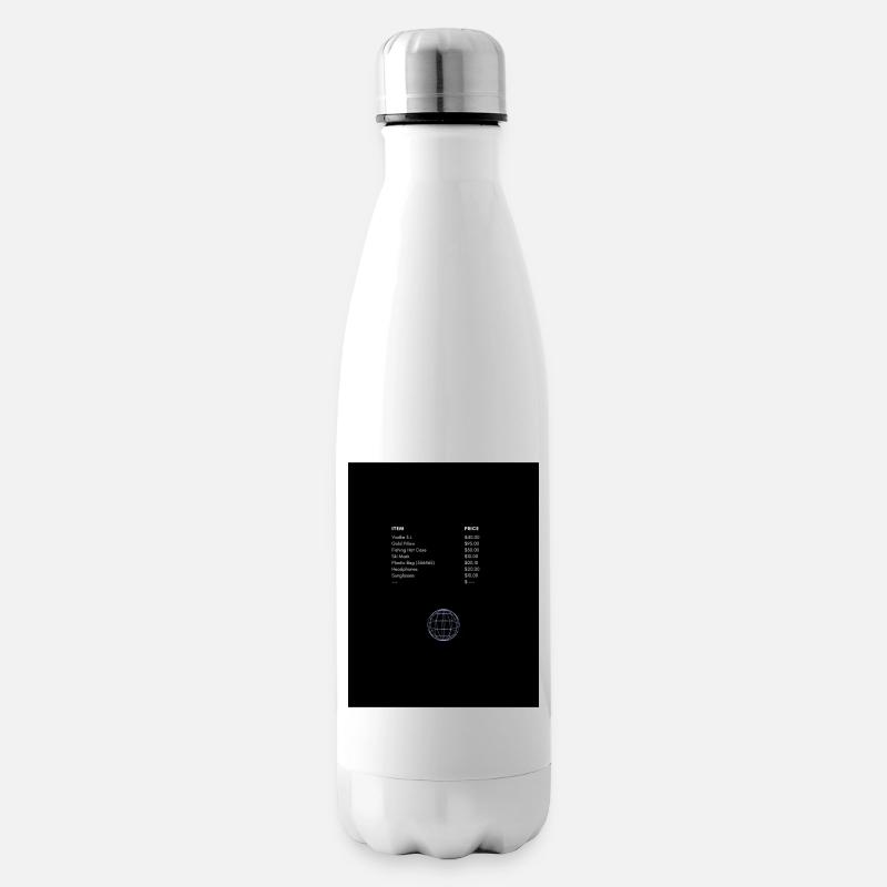 Liste d’éléments - Bouteille isotherme - blanc
