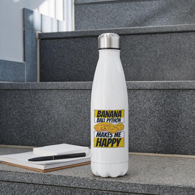 Makes Me Happy Schlange Python Banana Ball Python Isolierflasche