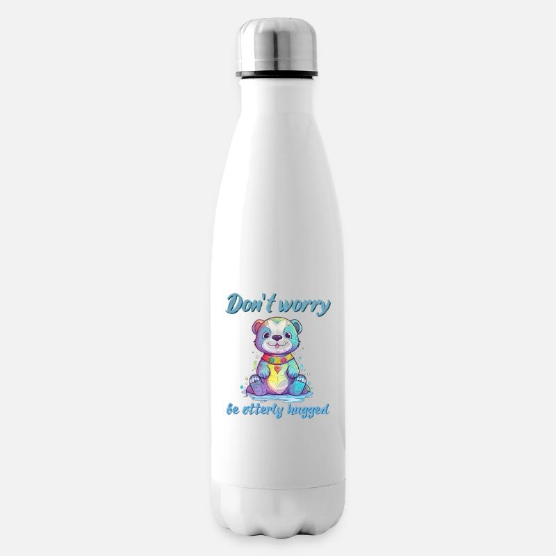 Otterly étreint - Bouteille isotherme - blanc