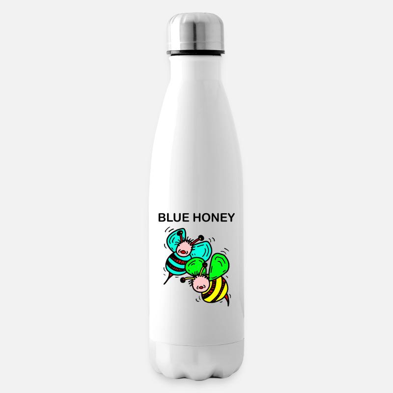 Abeilles - Bouteille isotherme - blanc