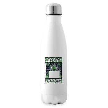 Encrypt Everything Phishing Sniffer Grey Hat - Isolierflasche - Weiß - Rechts