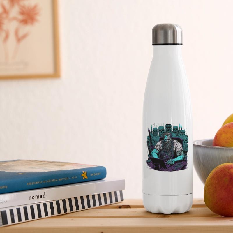 Admin Wiking programmiert Computer Isolierflasche