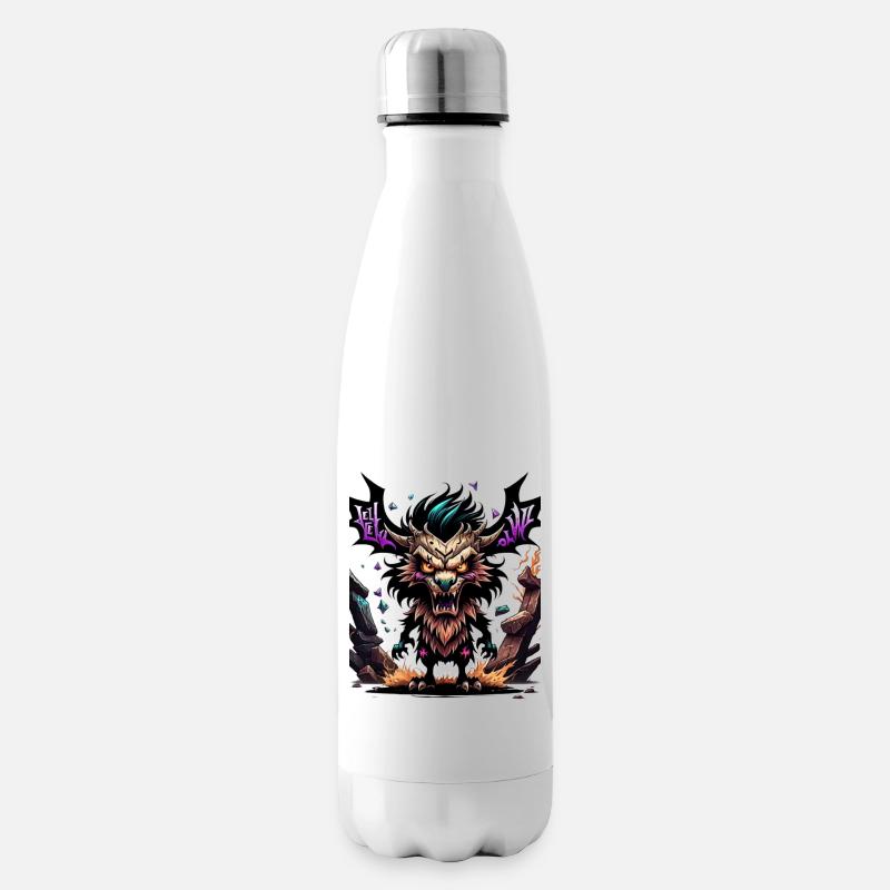 Graffiti Monster - Isolierflasche - Weiß