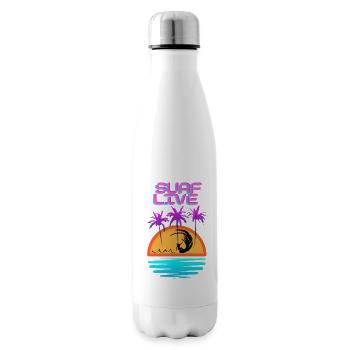 Surf Live - Isolierflasche - Weiß - Rechts