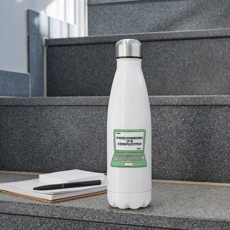 Programmer c’est compliqué Developer Coder Bouteille isotherme