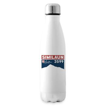 Similaun Glacier High Tour Hike Ötztal Tyrol - Insulated Water Bottle - white - Right