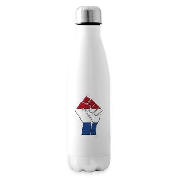 Niederländische Flagge Niederländischer Country Pride Native - Isolierflasche - Weiß - Rechts