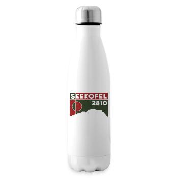 Seekofel Dolomiten Wandern Wanderung Rundwanderung - Isolierflasche - Weiß - Rechts