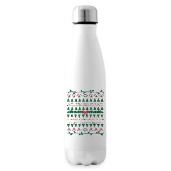 MERRY CHRISTMASS - Insulated Water Bottle - white - Right