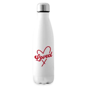 Geliebt - Isolierflasche - Weiß - Rechts