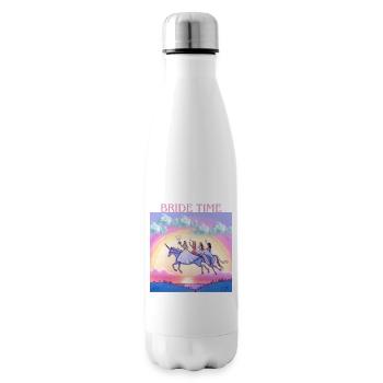 Braut Zeit - Isolierflasche - Weiß - Rechts