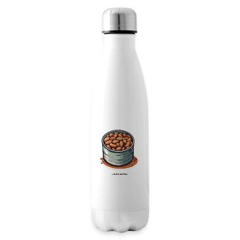 Eine Dose Bohnen - Isolierflasche - Weiß - Rechts