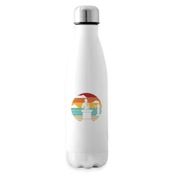 Retro Legal Counsel Attorney General Law - Insulated Water Bottle - white - Right