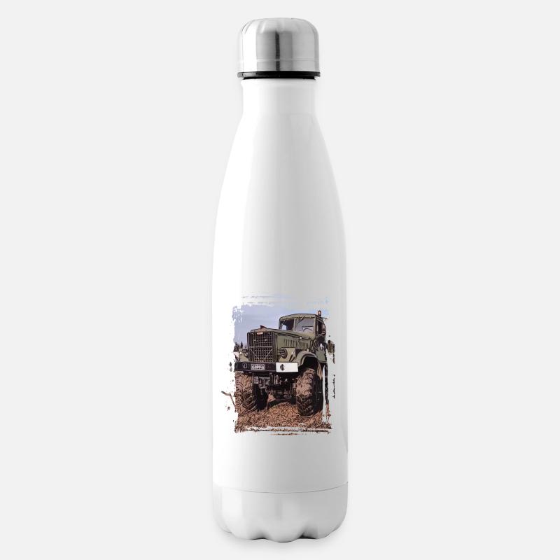 KRAZ LKW - Isolierflasche - Weiß