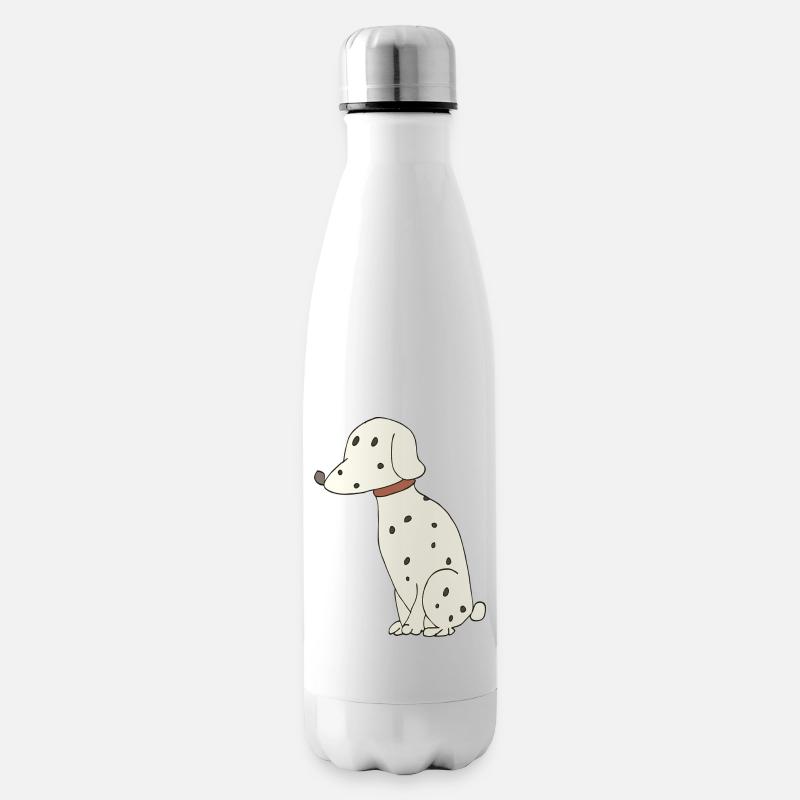 dalmatiner hund - Isolierflasche - Weiß