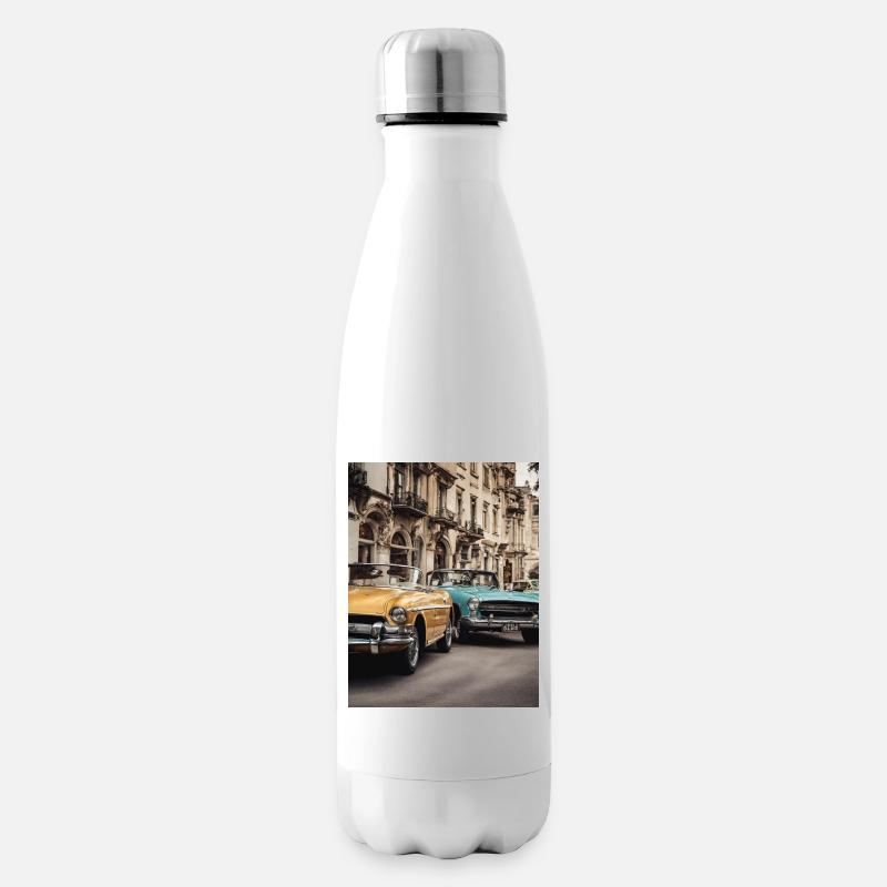 Voiture de collection - Bouteille isotherme - blanc
