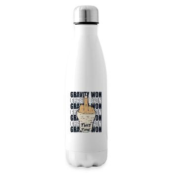 Gravity Won gebrochener Arm Bein gebrochener Knochen Chirurg - Isolierflasche - Weiß - Rechts