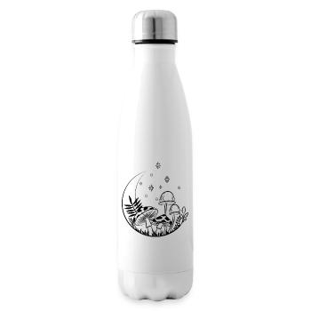 Champignons de nuit - Bouteille isotherme - blanc - Droite