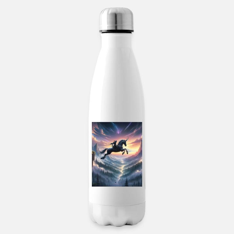 Dämmerungsreiter - Isolierflasche - Weiß