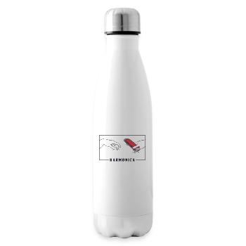 Michelangelo Kreation von Adam Mundharmonika Mund - Isolierflasche - Weiß - Rechts