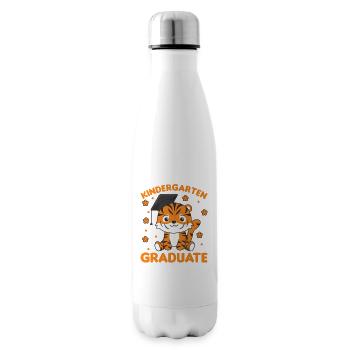 Diplômé de la maternelle pour enfants Tiger Graduation - Bouteille isotherme - blanc - Droite