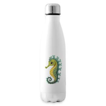 Sea horse - Insulated Water Bottle - white - Right