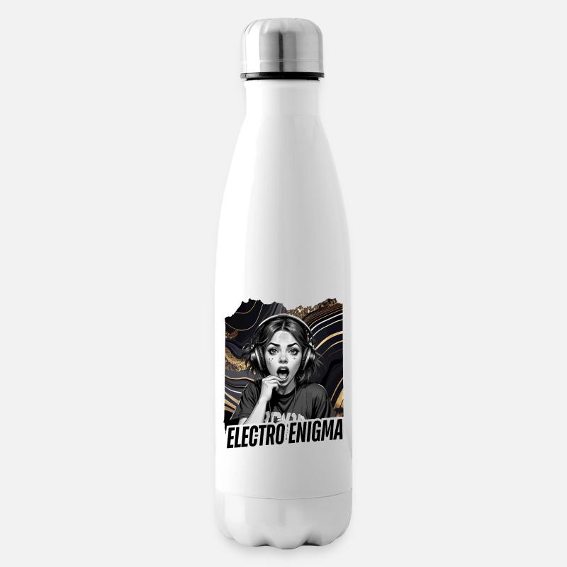 Electro Enigma - Isolierflasche - Weiß