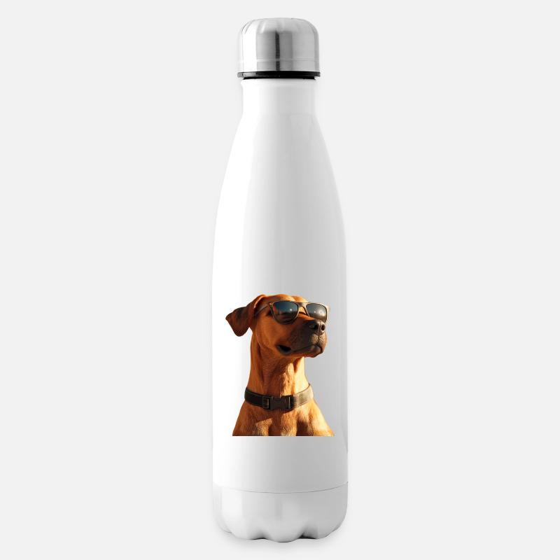 Rhodesian Ridgeback Jagdhund Hunde Stolz Ridgeback - Isolierflasche - Weiß